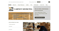 Desktop Screenshot of cabinetsourcing.com